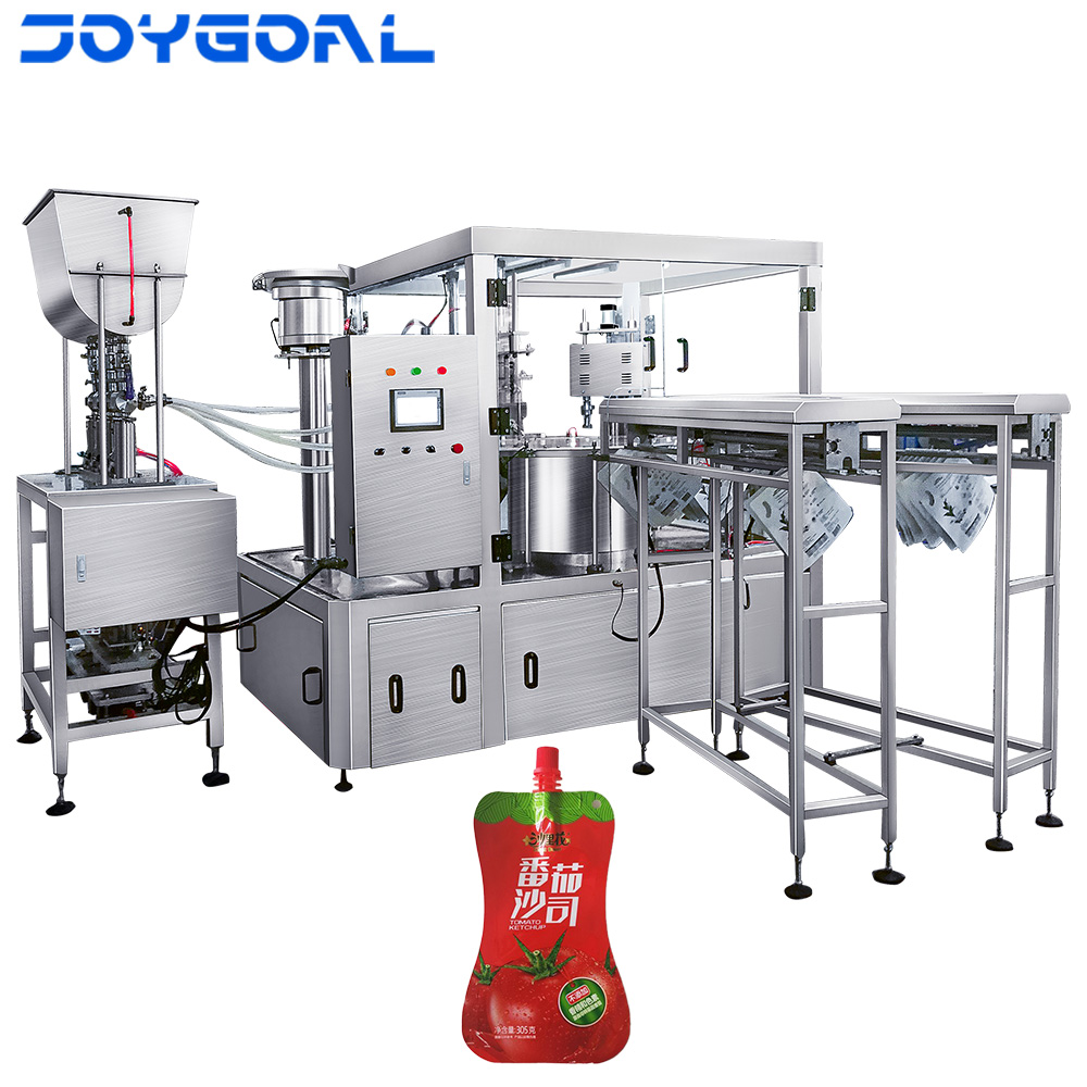自立袋灌裝旋蓋機能灌裝醬料嗎？